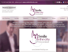 Tablet Screenshot of dentalphobianyc.com